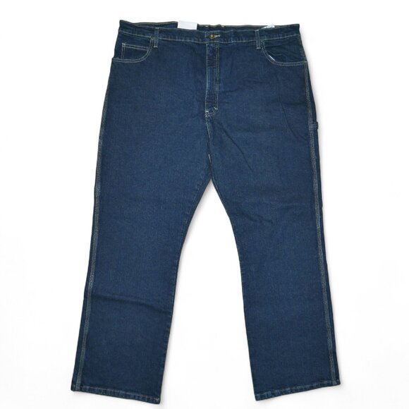 Dickies Men's Size 42x30 Carpenter Jeans Loose Fit Dark Wash Denim NWT - Picture 5 of 15